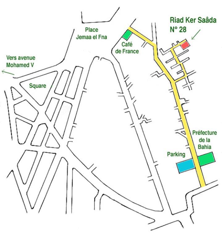 Riad Ker Saada มาร์ราเกช ภายนอก รูปภาพ